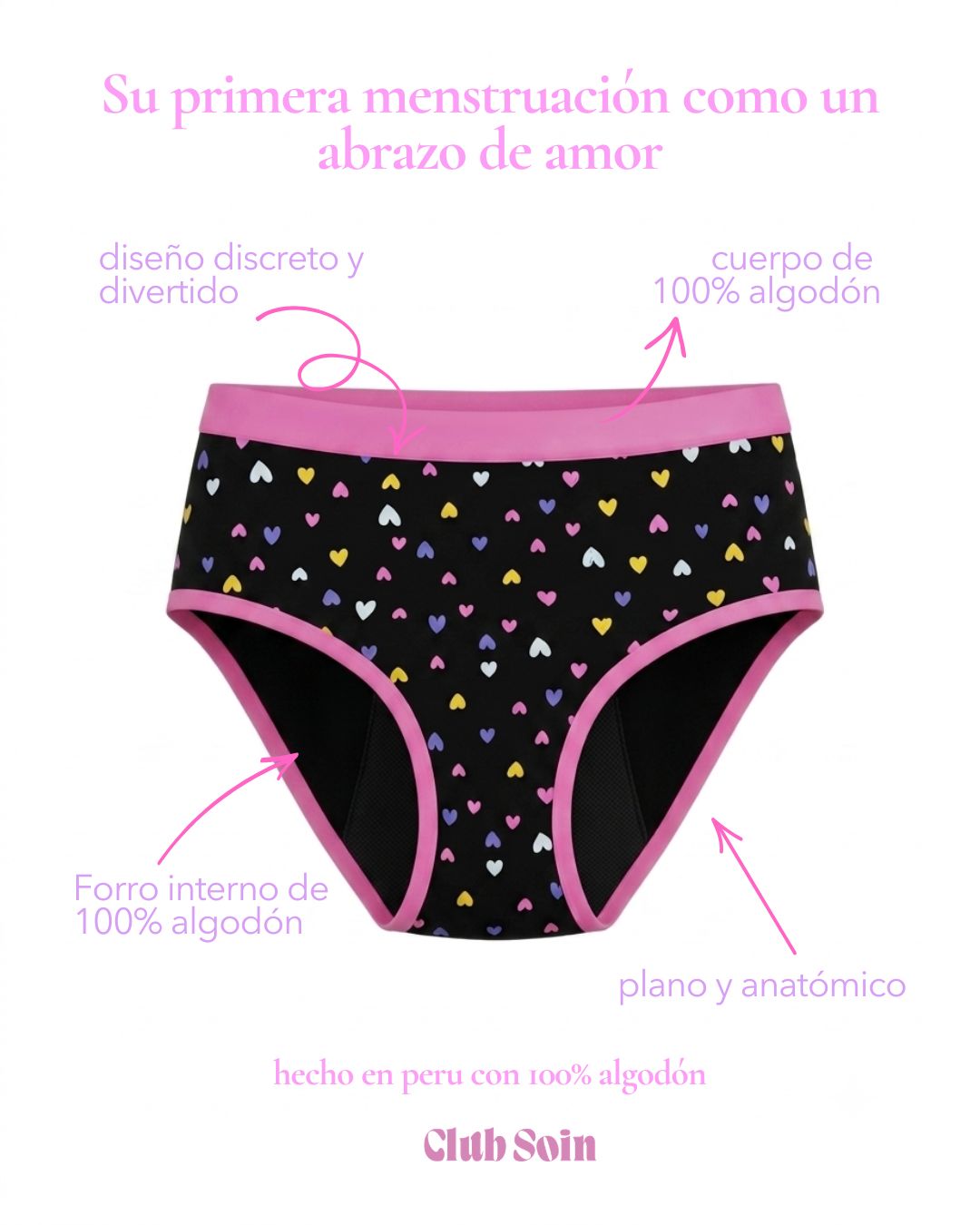 Calzón menstrual TEENS