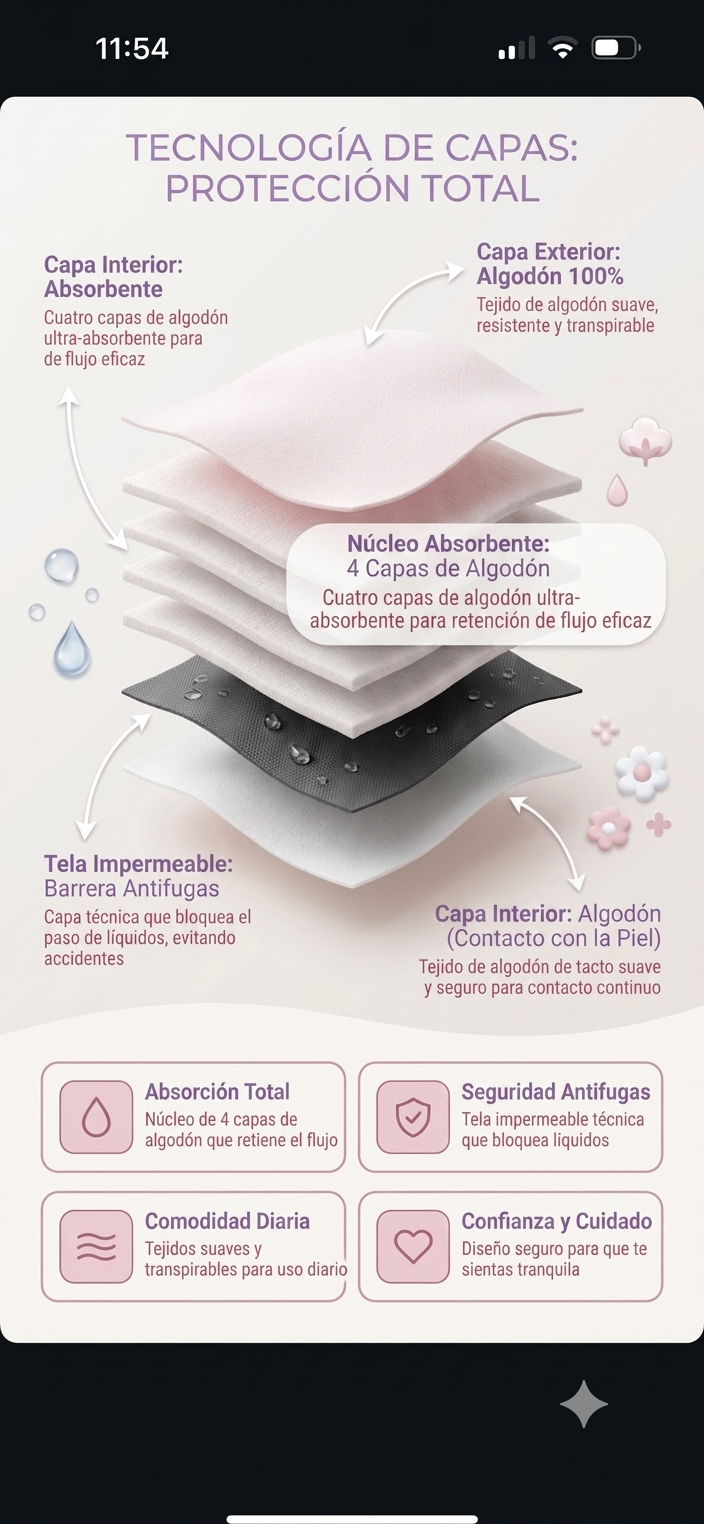 Calzón menstrual TEENS